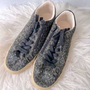 Zara animal print shoes